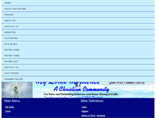 Tablet Screenshot of mylordsministries.com